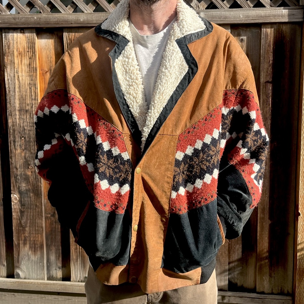 Men’s large vintage winter jacket